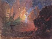 Frederic E.Church Iceberg Fantasy Spain oil painting artist